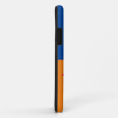 Fun Orange Deep Blue Sea Serpent Beach Umbrells Case-Mate iPhone Hülle (Hinten/Rechts)