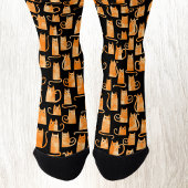 Fun Orange Ginger Cat Socken