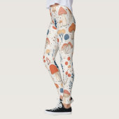 Fun Orange Herbst Pilz Zimmer Kindergarten Legging Leggings (Links)