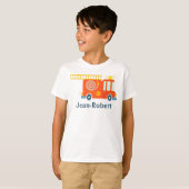 Fun Orange-Kamillenschlauch T-Shirt (Vorne ganz)