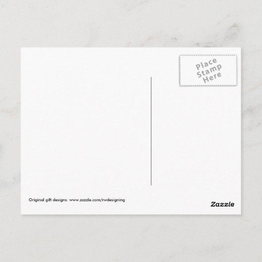 Fun Original © Schwarzweiß-Bar (Strichcode), Postkarte (Rückseite)