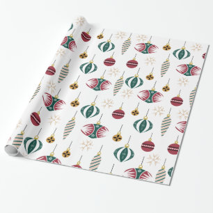Fun Ornament Funkelnd Glossy Wrapping Paper Geschenkpapier