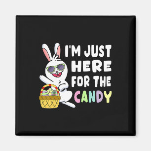 Fun Ostersonne Ich bin gerade hier für Ostern Cand Magnet