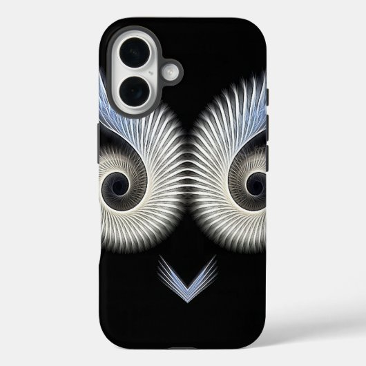 Fun Owly Face Phone Cover (Rückseite)