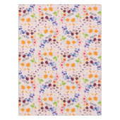 Fun Paint Tropfens Farbige FrühlingsLiebe Tischdecke (Vorderseite)