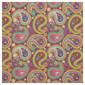 Fun Paisley Boho Colorful Floral Stoff (Muster)