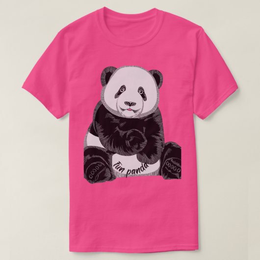 Fun Panda T-Shirt (Design vorne)