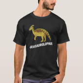 Fun Parasaurolophus Dinosaur T-Shirt (Vorderseite)