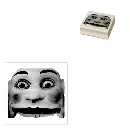 Fun Park Face Gummistempel (Stempel)