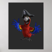 Fun Parrot Pirate Adventure Poster (Vorne)