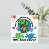 Fun Party Einladung (Stehend Vorderseite)