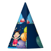 Fun Party Hat mit Name Partyhütchen (Rückseite)