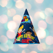 Fun Party Hat mit Name Partyhütchen