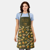 Fun Pasta Varieté-Muster für individuelle Anforder Schürze (Getragen)
