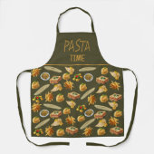 Fun Pasta Varieté-Muster für individuelle Anforder Schürze (Vorderseite)