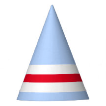 Fun Pastel Blue Bright Red White Racing Streifen
