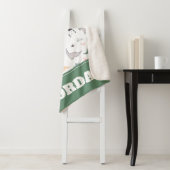 Fun Pastel Dinosaur Scene Pattern Sherpadecke (Beispiel)