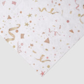 Fun Pastel Glitzer Confetti Seidenpapier (Detail)