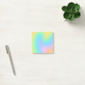 Fun Pastel Rainbow Gradient Postit Notes Post-it Klebezettel (Büro)