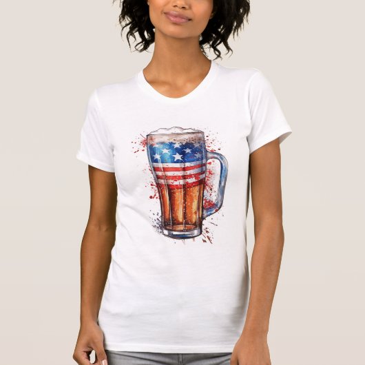 Fun Patriotic Ber T - Shirt (Vorderseite)