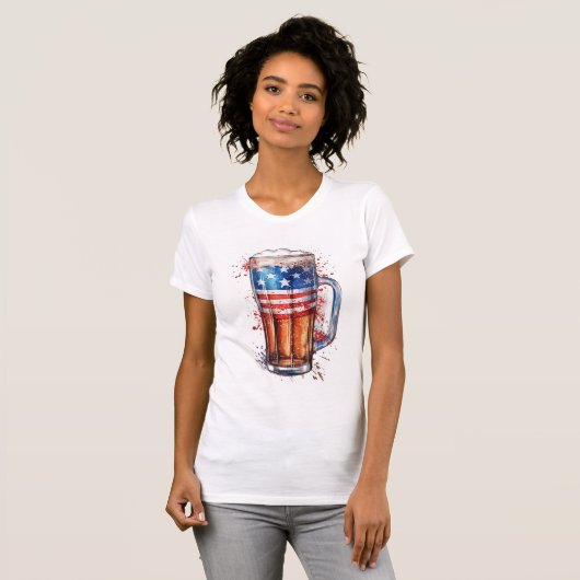 Fun Patriotic Ber T - Shirt (Vorne ganz)