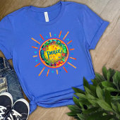 Fun Peace Burst farbenfrohe Inspirivity Modern T-Shirt