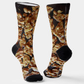 Fun Peanut Brittle Candy Art Socks Socken (Gewinkelt)