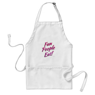 Fun People essen Funny Food Slogan Schürze
