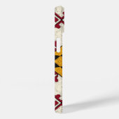 Fun Personalisiert iPhone Case Maryland Flag Graph (Rückseite / Rechts)