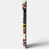 Fun Personalisiert iPhone Case Maryland Flag Graph (Rückseite / Links)