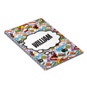 Fun Personalisiert Name Comic Book Notizblock (Rechte Seite)
