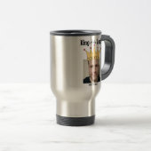 Fun Personalisiert Road King Crown Foto Reisebecher (VorderseiteRechts)