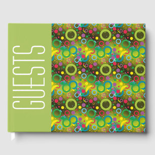 Fun Personalisierte Christliche Schrift GREEN Circ Gästebuch