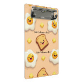 Fun Personalisierte Lebensmittel Thema Zwischenabl Mini Klemmbrett (Schrägansicht)