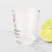 FUN! 🎰 Personalisiertes Las Vegas Wedding Shot Gl Schnapsglas (Rechts)