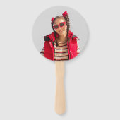 Fun Personalized Face on a Stick Photo Prop  Fächer (Rückseite)
