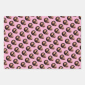 Fun Personalized Face Photo Geschenkpapier Set (Vorderseite 3)