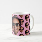 Fun Personalized Face Photo Kaffeetasse (VorderseiteRechts)