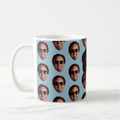 Fun Personalized Face Photo Kaffeetasse (Links)