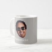 Fun Personalized Face Photo Kaffeetasse (Vorderseite Links)