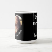 Fun Pet Foto Personalisieren Sie die beste Hund-Ma Kaffeetasse (Mittel)