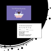 Fun Pet Grooming Termine Visitenkarten Visitenkarte