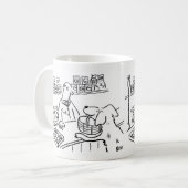 Fun Pet Shop Worker Kaffeetasse (Vorderseite Links)