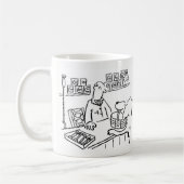 Fun Pet Shop Worker Kaffeetasse (Links)