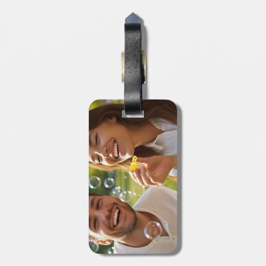 Fun Pic Gepäckanhänger (Rückseite vertikal)