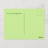 Fun Pickle Liebhaber fügen Text Postkarte (Rückseite)