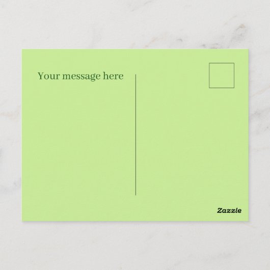 Fun Pickle Liebhaber fügen Text Postkarte (Rückseite)