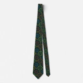 Fun Pickleball Fan Neck Tie Krawatte (Vorderseite)
