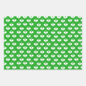 Fun Pickleball Paddle und Ball Pink Rosa Gelb Geschenkpapier Set (Vorderseite 2)