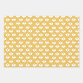 Fun Pickleball Paddles und Ball Blue Green Yellow Geschenkpapier Set (Vorderseite 3)